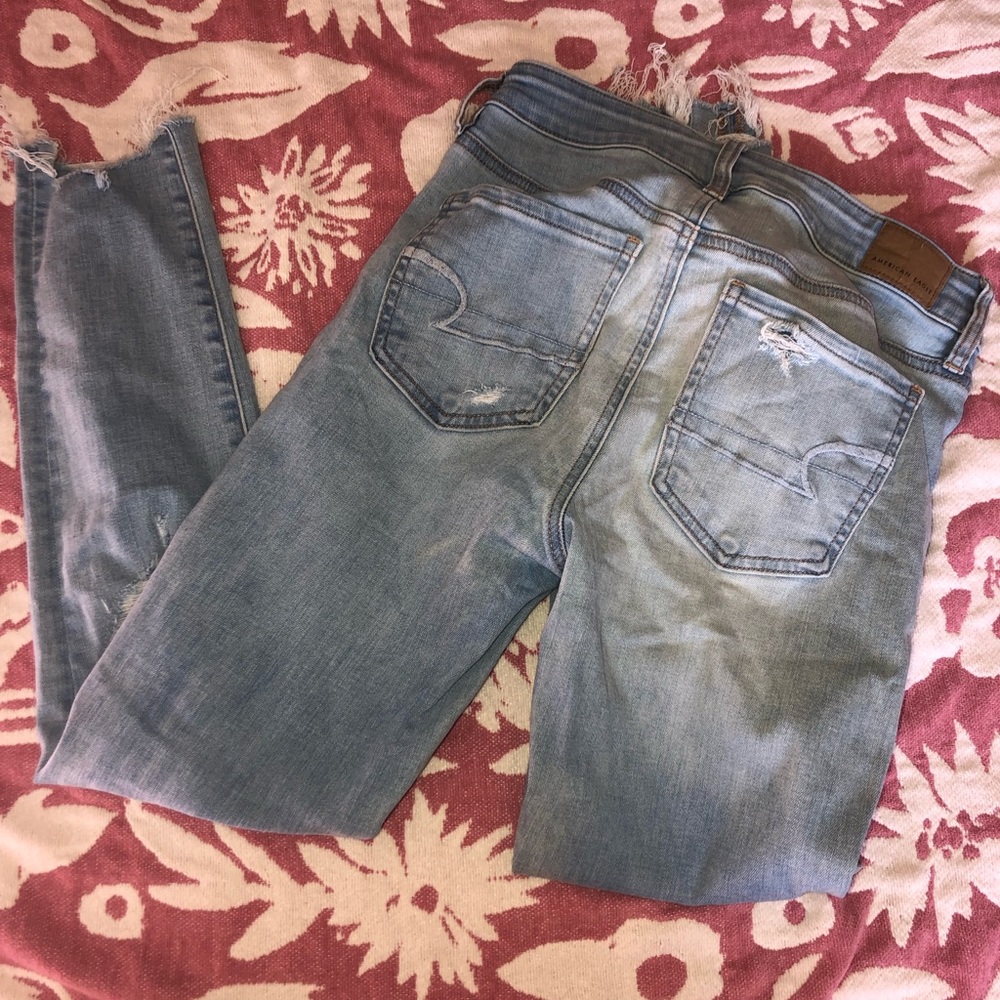 American eagle cropped jeans